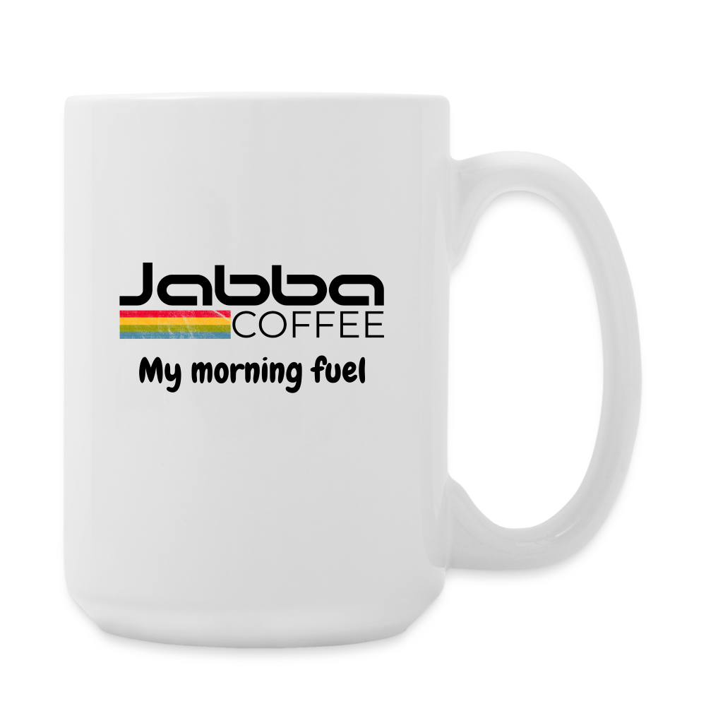 Jabba Coffee Big Ol Coffee/Tea Mug 15 oz - white