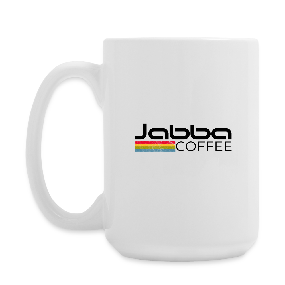 Burnt "Bean Juice" Reynolds Coffee/Tea Mug 15 oz - white