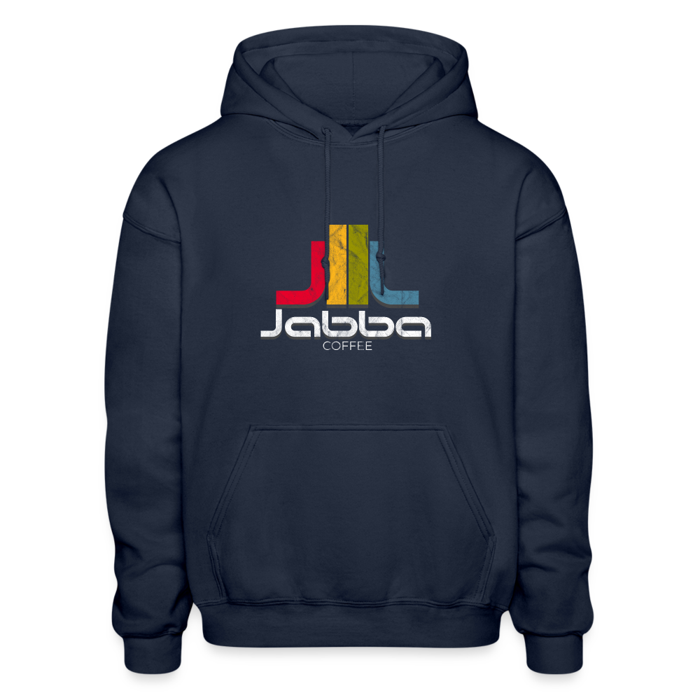 Jabba can't be contained Heavy Blend Adult Hoodie - navy