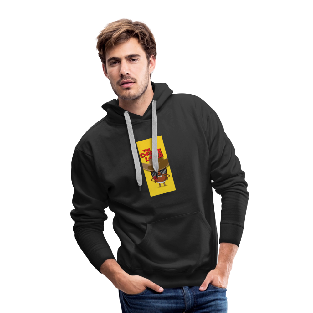 The Coffee Lover Heavy Blend Adult Hoodie - black