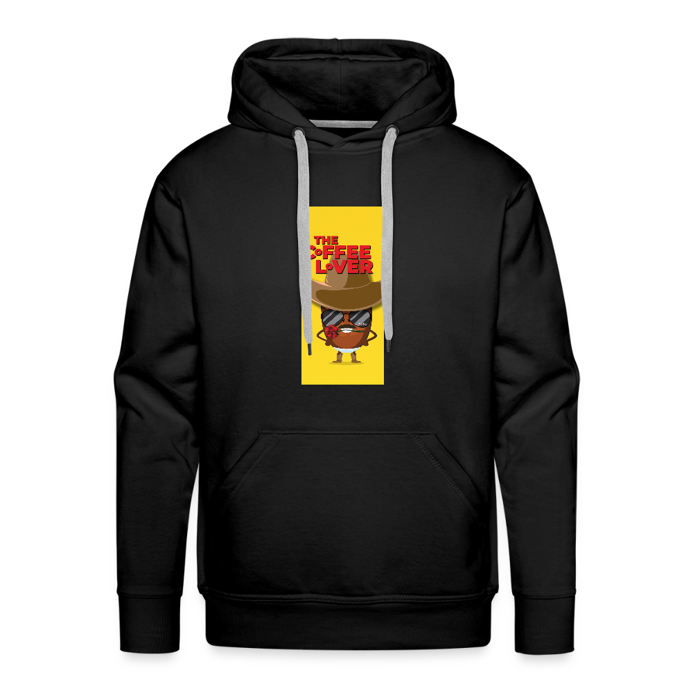 The Coffee Lover Heavy Blend Adult Hoodie - black