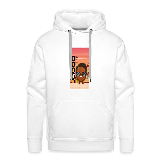 Burnt Reynolds Summer Lovin Men’s Premium Hoodie - white
