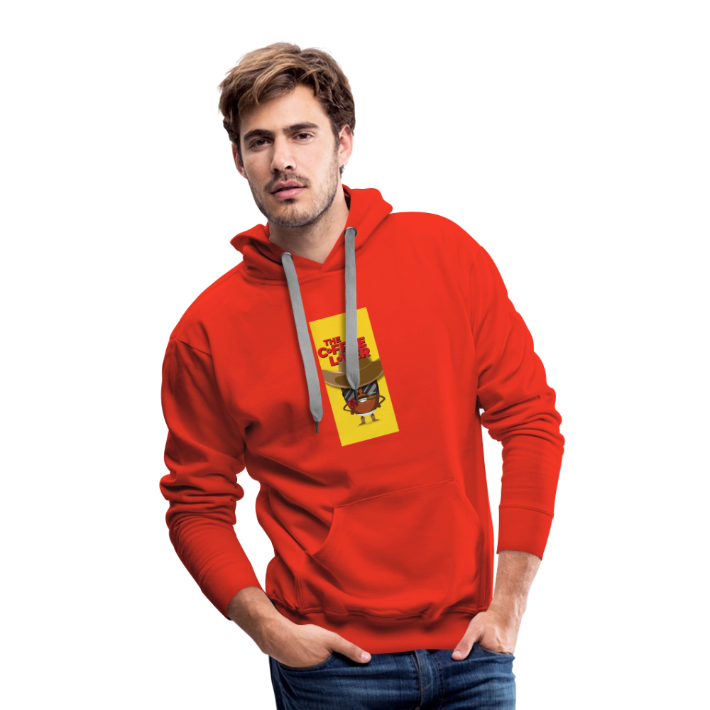 The Coffee Lover Heavy Blend Adult Hoodie - red