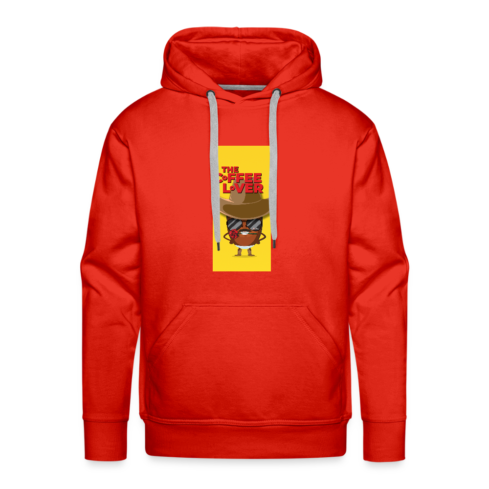 The Coffee Lover Heavy Blend Adult Hoodie - red